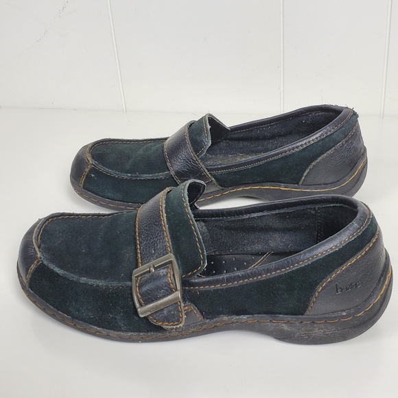 Born Jami leather buckle slip on shoes size 6 - Picture 5 of 9